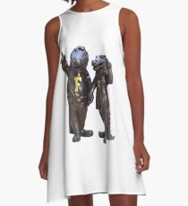 The Gators Transparent For T Shirts A-Line Dress