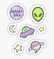 out of this world sticker set Sticker