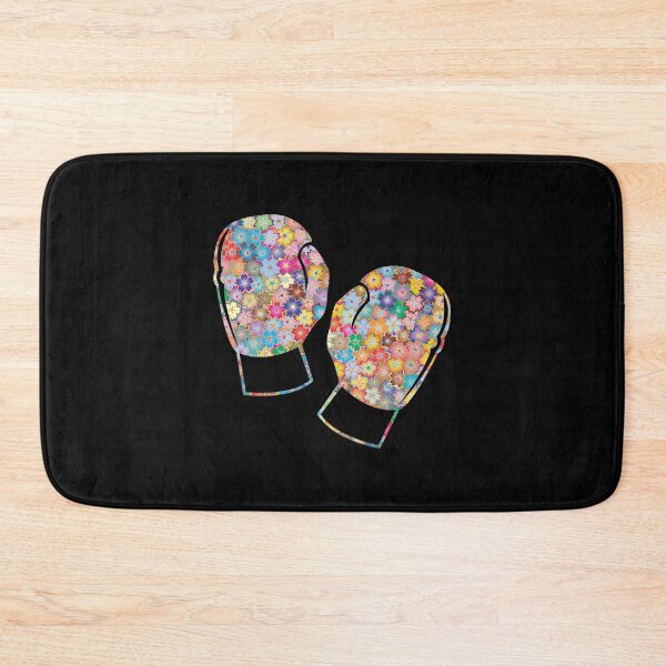 Aperçu de l'œuvre Boxe Fleurs colorées Sports créée et vendue par Shariss.