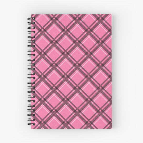 Item preview, Black and Pink Plaid Pattern designed and sold by simon's  heart ♡.