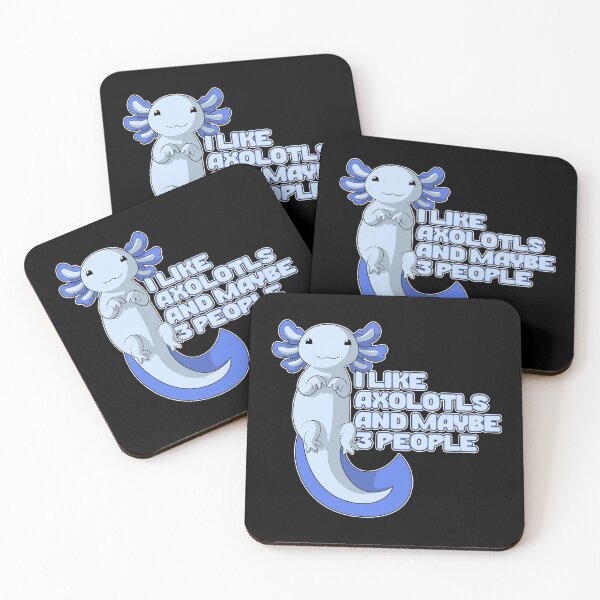 Item preview, Cute Axolotl | I like Axolotls and maybe 3 People designed and sold by ProdbyNiECO.