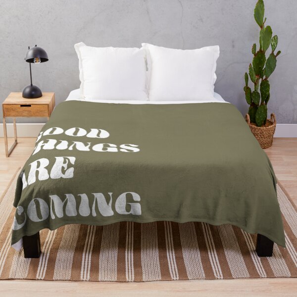 Item preview, Good Things Are Coming Green designed and sold by llevine2934.