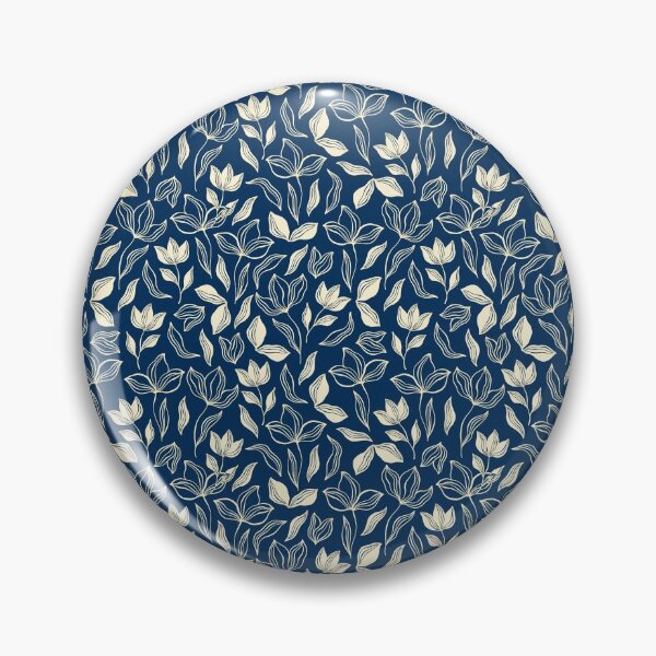 Item preview, Delicate Leaves Blue designed and sold by Maria Heyens.