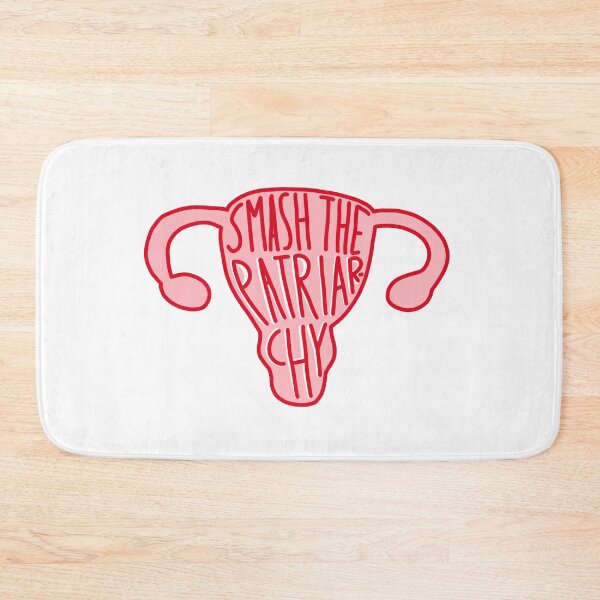 Item preview, Smash the patriarchy uterus feminism feminst sticker designed and sold by lucomini.