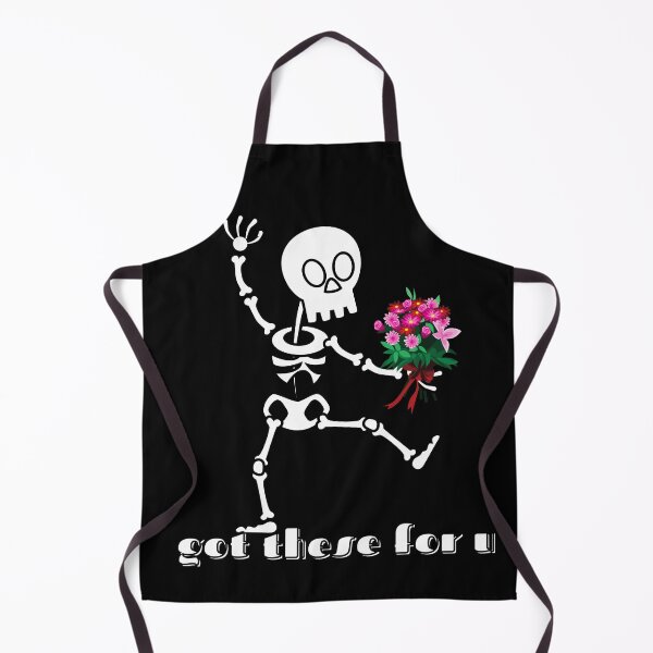 Aperçu de l'œuvre Squelette dansant avec des fleurs | Plaisir d'Halloween créée et vendue par deepgoa.