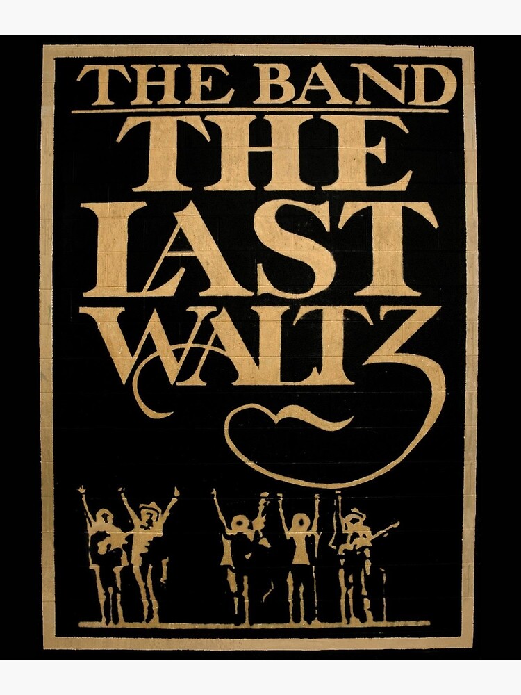 the band last waltz (RARE!!オリジナルポスター送料込） The Band The Last Waltz Vintage