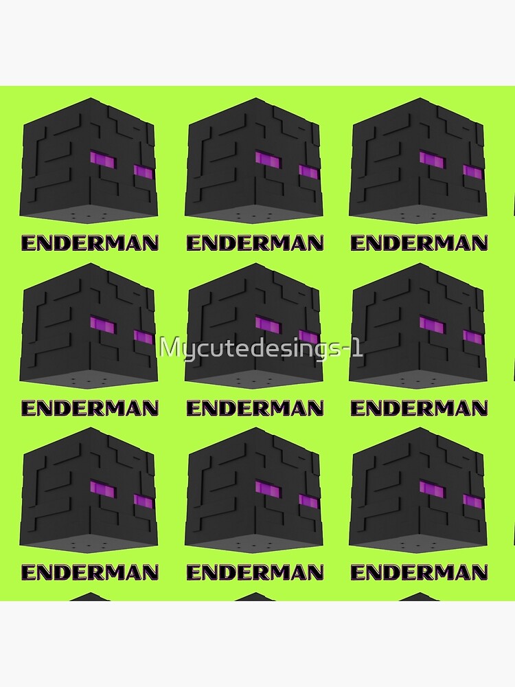 Minecraft Enderman Felt Enderman Minecraft Gift Decor 