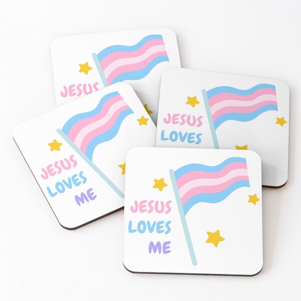 Item preview, LGBTQ Trans "Jesus Loves Me" Song designed and sold by LoveFromMI.