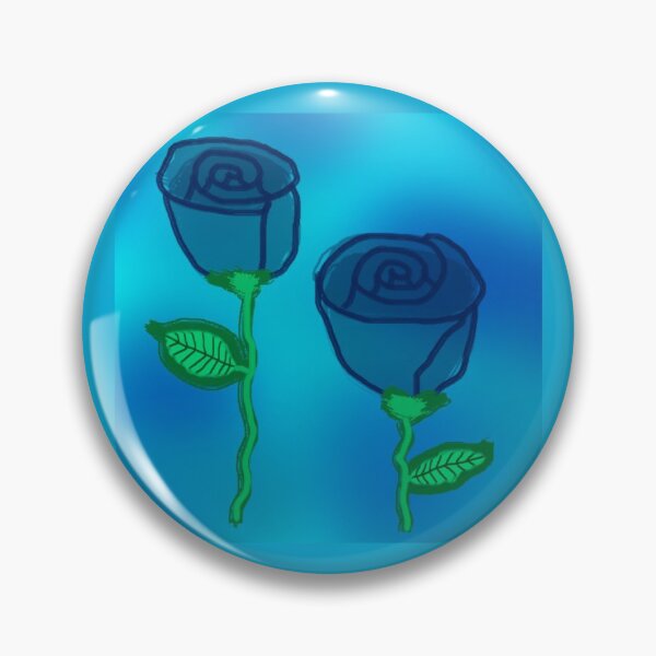 Item preview, Small blue roses designed and sold by ScarletPanda.