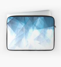 Ice Blue Fractals Laptop Sleeve