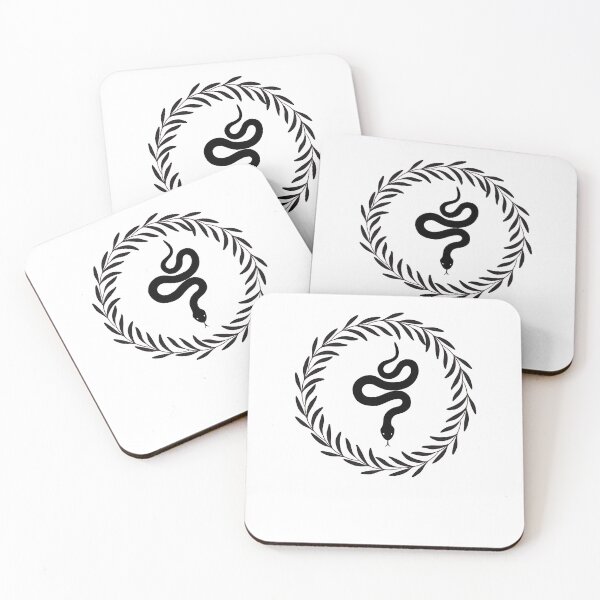 Item preview, snake in fern border  designed and sold by joshcwa.