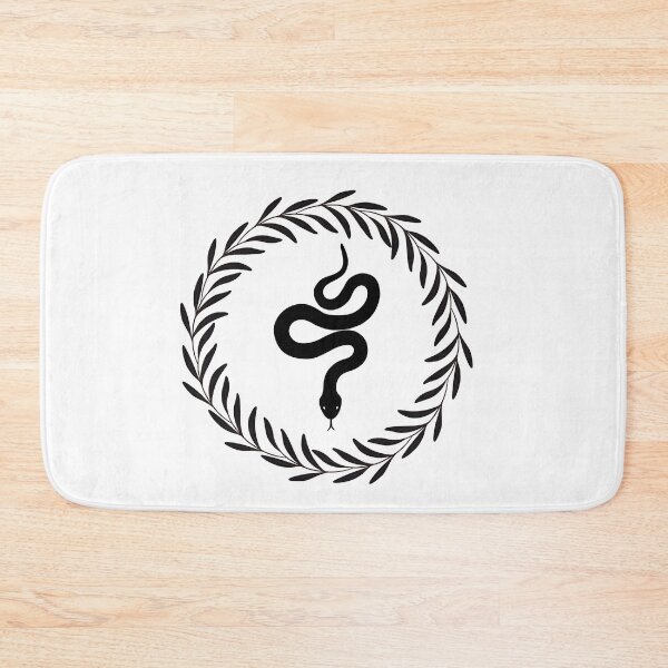 Item preview, snake in fern border  designed and sold by joshcwa.