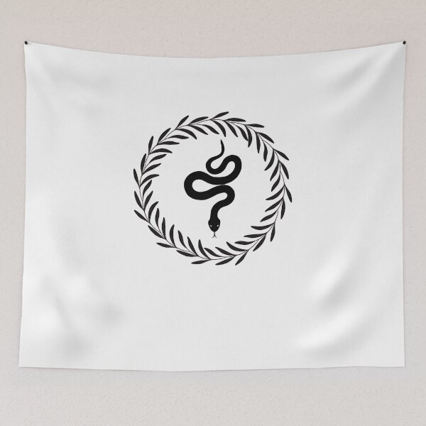 Item preview, snake in fern border  designed and sold by joshcwa.