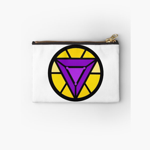 Item preview, pride arc reactor #16 - intersex pride designed and sold by Hatter & Hare Co..