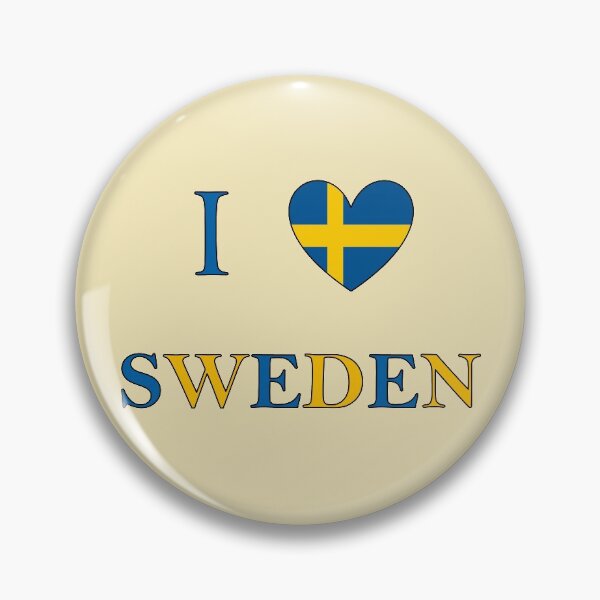 Item preview, I LOVE SWEDEN designed and sold by JeeJee9377.