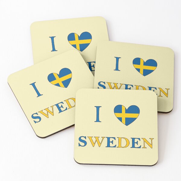 Item preview, I LOVE SWEDEN designed and sold by JeeJee9377.