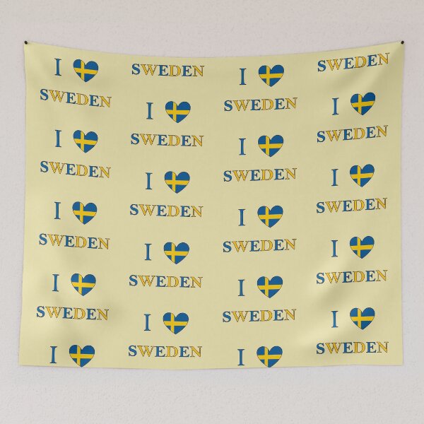 Item preview, I LOVE SWEDEN designed and sold by JeeJee9377.