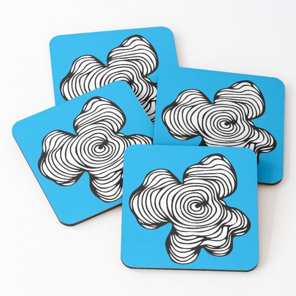 Item preview, Tree Rings: Black and White Topography Contour Line Art Graphic Wood Pattern designed and sold by Ciara Shortall.