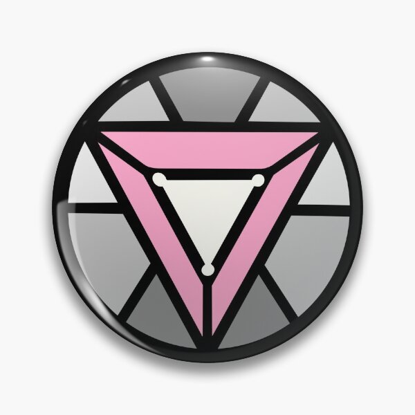 Item preview, pride arc reactor #20 - demigirl pride designed and sold by Hatter & Hare Co..