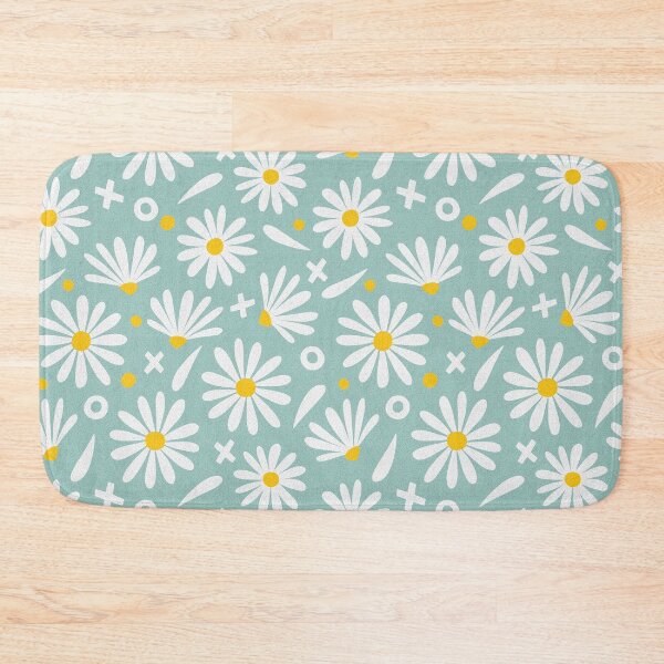 Item preview, Daisies – Mint designed and sold by Cat Coquillette.