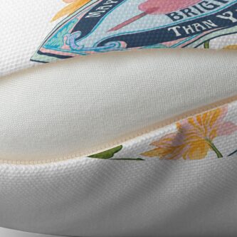 Alternate view of May Your Passion Burn Brighter Than Your Fear Floor Pillow