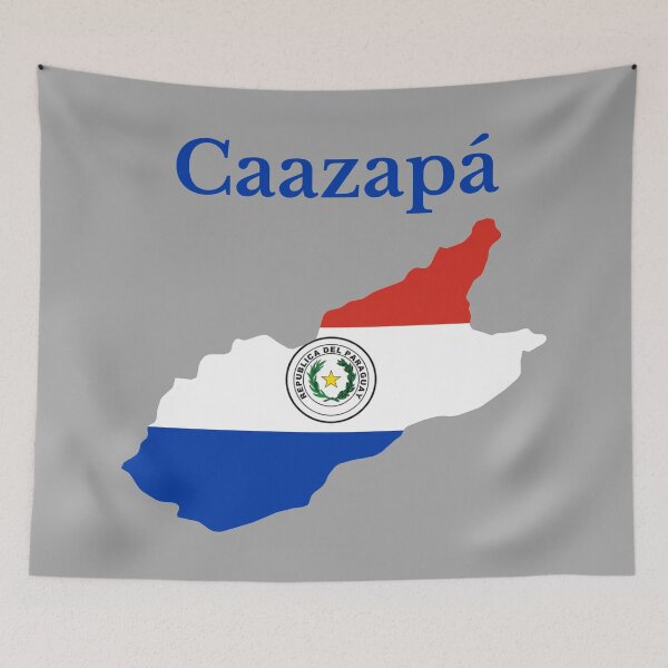 Item preview, Caazapa Department Department Map design, Paraguay designed and sold by marosharaf.