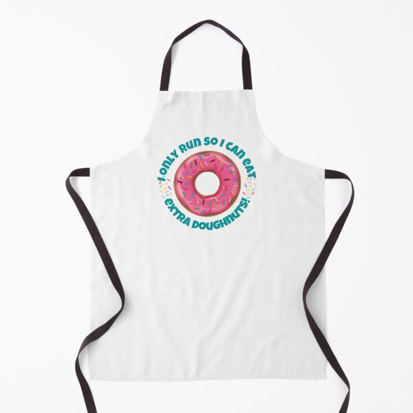 Item preview, I Only Run So I Can Eat Extra Doughnuts- Demotivation for Runners designed and sold by LoveFromMI.