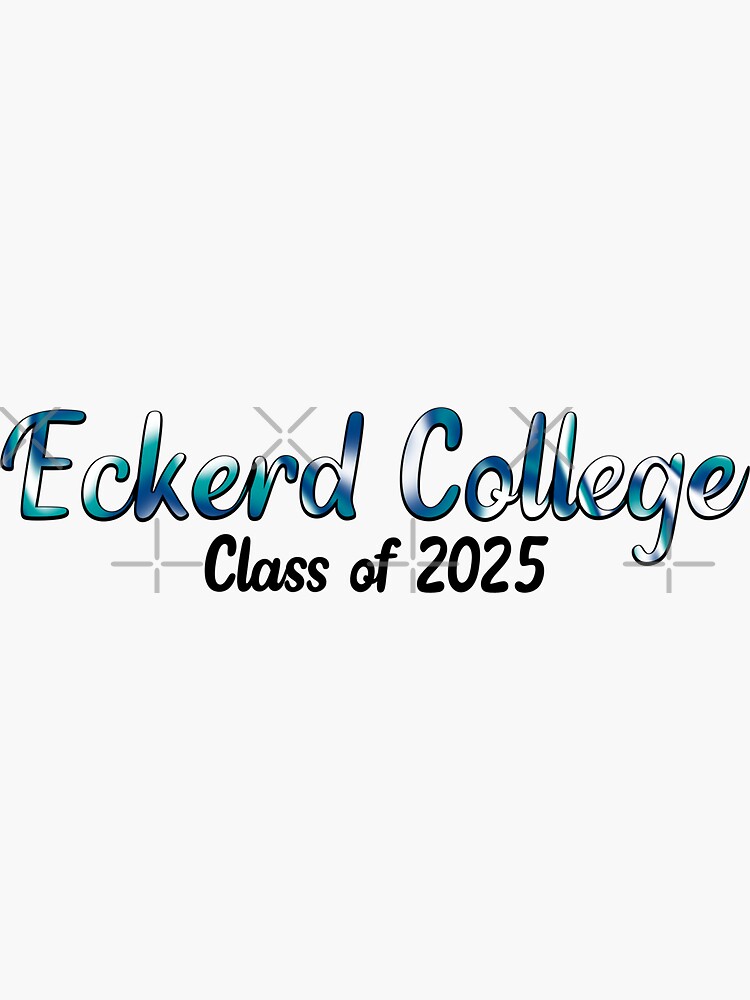 "Eckerd College class of 2025" Sticker for Sale by madebymaddie722