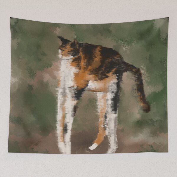 Item preview, Le Chat Calicot (The Calico Cat) designed and sold by TechLounge Community.