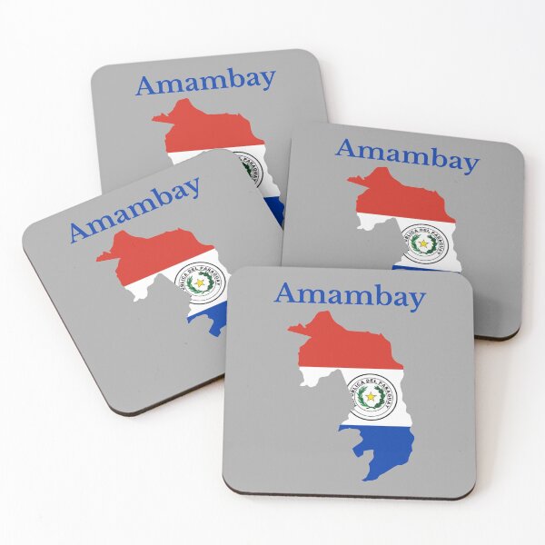 Item preview, Amambay Department Map design, Paraguay designed and sold by marosharaf.