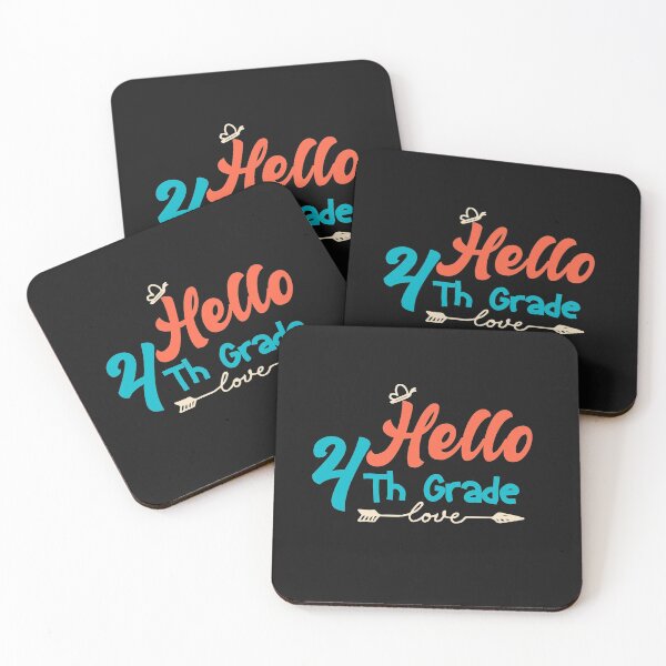 Item preview, Hello 4th Grade Welcome Back To School T-Shirt gifts for kids  designed and sold by Yobeli.