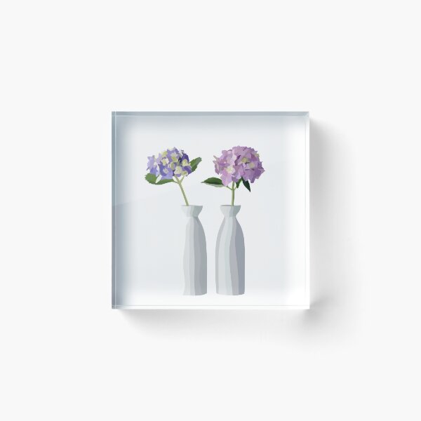 Item preview, Hydrangea Flower Sticker  designed and sold by Erin Drazdzinski.