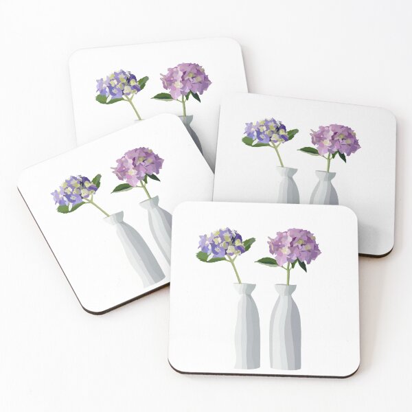 Item preview, Hydrangea Flower Sticker  designed and sold by Erin Drazdzinski.