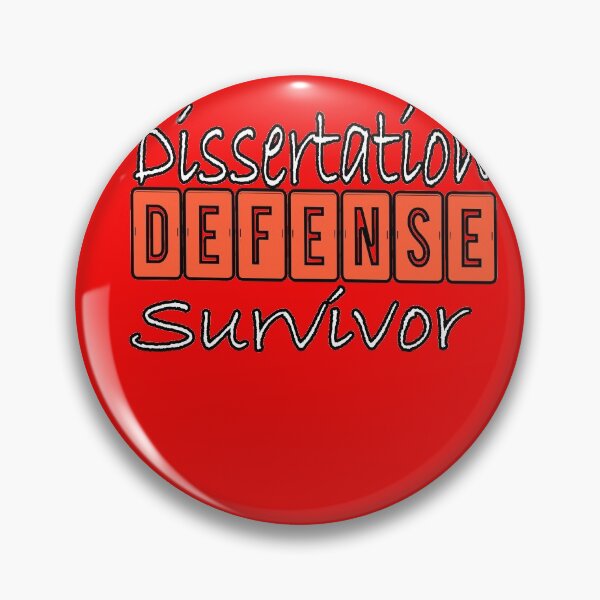 Item preview, Defense Survivor Dissertation designed and sold by Grimecrom.