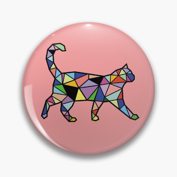 Item preview, Geometric Cat designed and sold by Arketip.