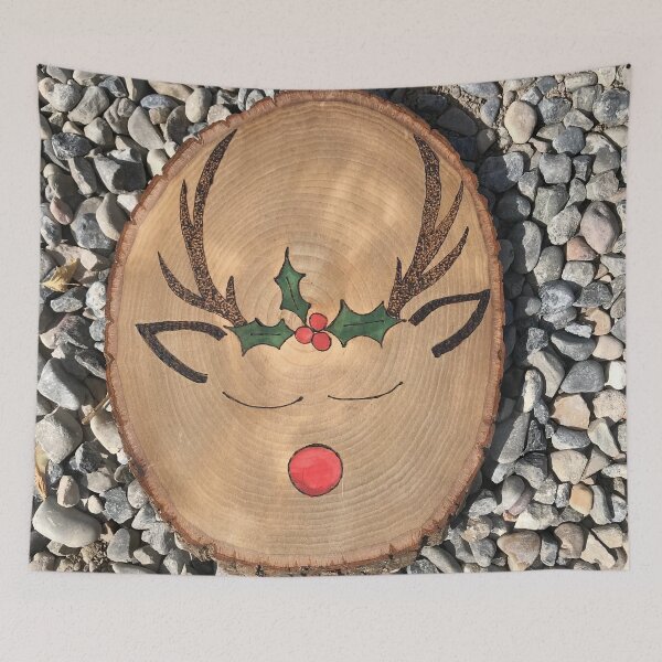 Item preview, Rudolph the redness reindeer designed and sold by countrypines.