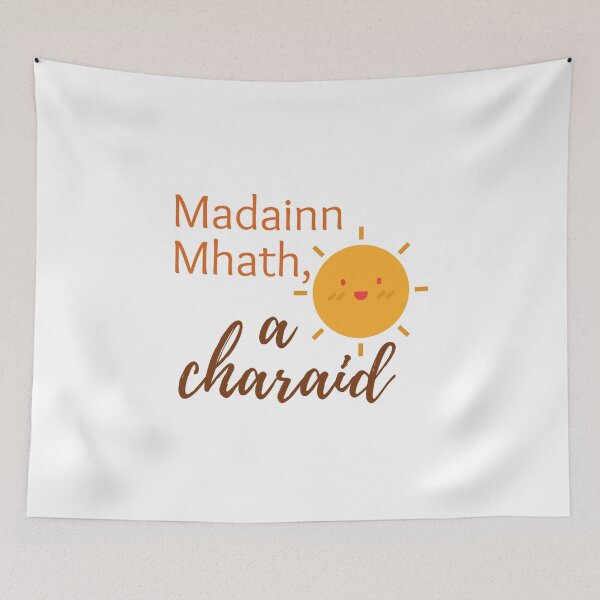 Item preview, Scottish Gaelic "Good Morning, Friend" designed and sold by LoveFromMI.