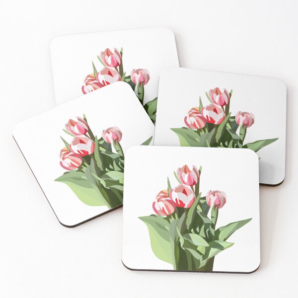 Aperçu de l'œuvre Sticker Tulipe créée et vendue par Erin Drazdzinski.