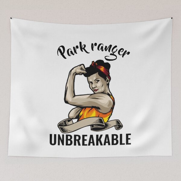Artikelvorschau, Unbreakable Park Ranger - Funny Birthday Gift For Park Ranger entworfen und verkauft von Yay Design.