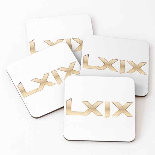 LXIX Rome Coasters (Set of 4)