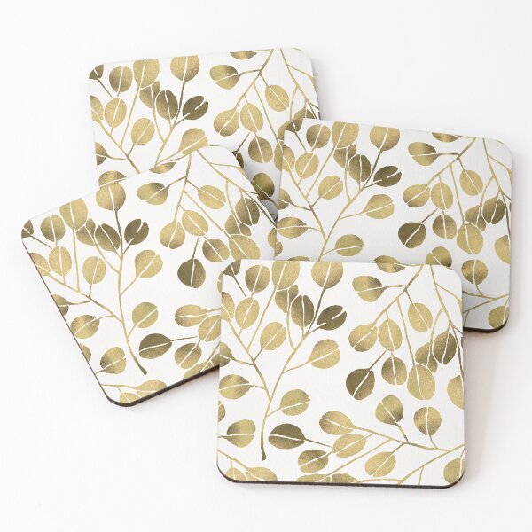 Item preview, Silver Dollar Eucalyptus – Gold designed and sold by Cat Coquillette.