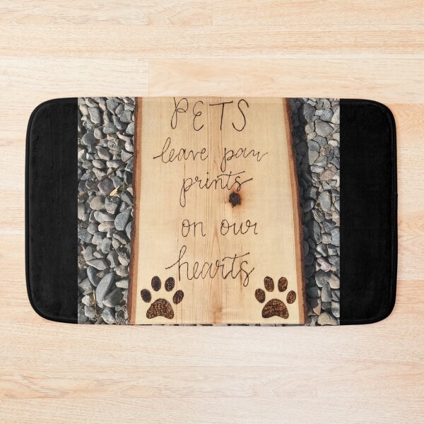 Item preview, pets leave paw prints on our hearts designed and sold by countrypines.