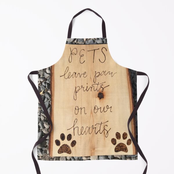Item preview, pets leave paw prints on our hearts designed and sold by countrypines.