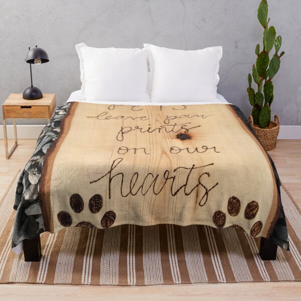 Item preview, pets leave paw prints on our hearts designed and sold by countrypines.