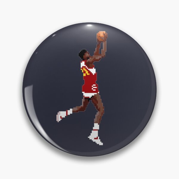 Item preview, Dominique Wilkins Pixel Dunk Qiangy designed and sold by qiangdade.