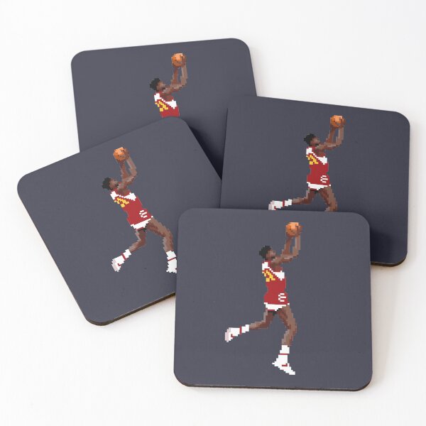 Item preview, Dominique Wilkins Pixel Dunk Qiangy designed and sold by qiangdade.
