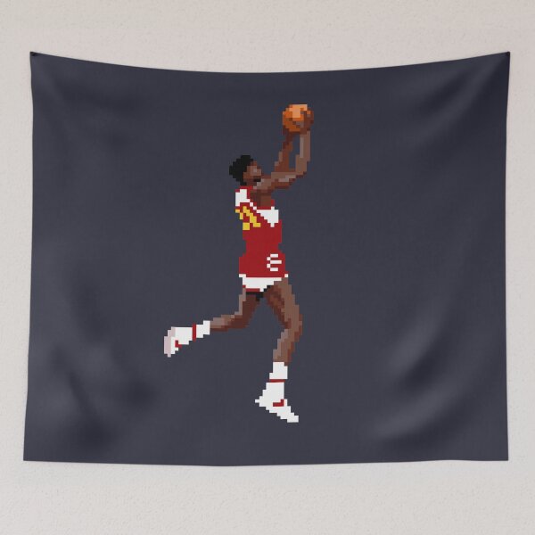 Artikelvorschau, Dominique Wilkins Pixel Dunk Qiangy entworfen und verkauft von qiangdade.
