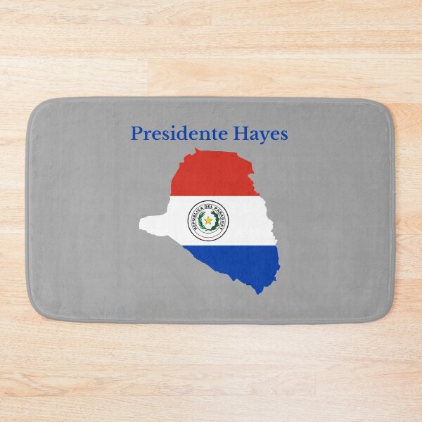 Item preview, Presidente Hayes Department Map design, Paraguay designed and sold by marosharaf.