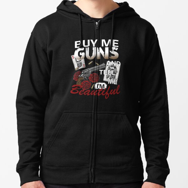 Item preview, Buy me guns and tell me i'm beautiful designed and sold by printrendstore.