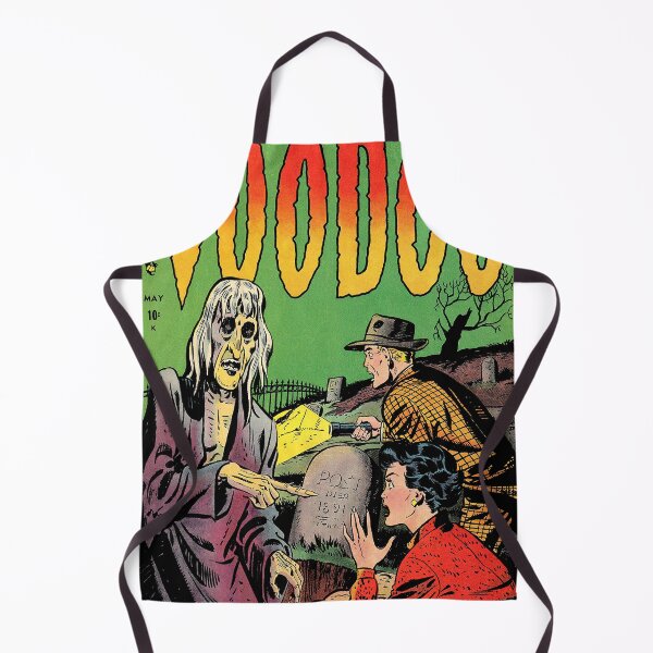 Item preview, Vintage Voodoo Comic Book Cover, Mystic Arts, Witchcraft, black magic, graveyard, demon, evil, Weird Fantastic Tales, zombie designed and sold by Nostrathomas66.
